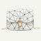 Geometric Irregular Print Shoulder Handbags Women PU Leather Crossbody Bags