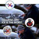 Magical Car Windshield Ice Scraper Cone Shaped Snow Remover Funnel (Black) A