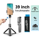 3 in 1 Wireless Selfie Stick Mobile Phone Extendable Telescopic Tripod Monopod