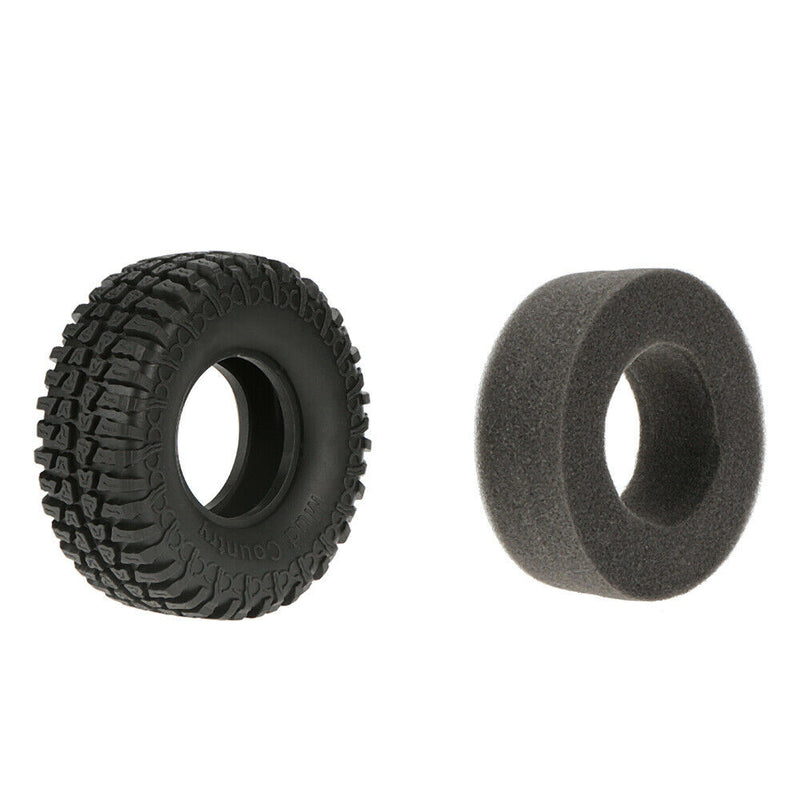 4 Pieces  1.9" Rocks Tyre Tires 1:10 Rubber For 1/10 RC RC4WD Climbing Rock