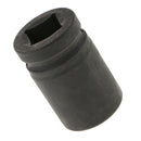 1'' Drive Impact Socket 33mm 6 Point - Universal for All Vehicle Installation,