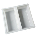 2 X Garden Pavement Mold Patio Concrete Stone Path Maker Reusable Mould#5 #6
