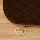 Non-slip Car Seat Cushion Protector Chair Mat Pad for Car Office Home Brown