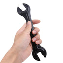 2Pcs Bike Tool Steel Bicycle Wrench Cycling Head Open End Axle Hub Spanner  O6D7