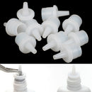 10pcs Eyelash Glue Replacement Bottle Mouth Head Convenient Extended Glue ToolME