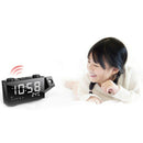 Projection Alarm Clock,6.5 Inch Projection Clock,Fm Radio with Temperature
