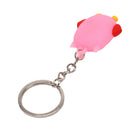 5pcs Cartoon Animal Cute Owl Silicone Kering Keychains Holder Key Chain GiftsS3C