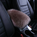 Car Center Box Wool Armrest Console Soft Pad Cushion Arm Rest Cover Wear Durable
