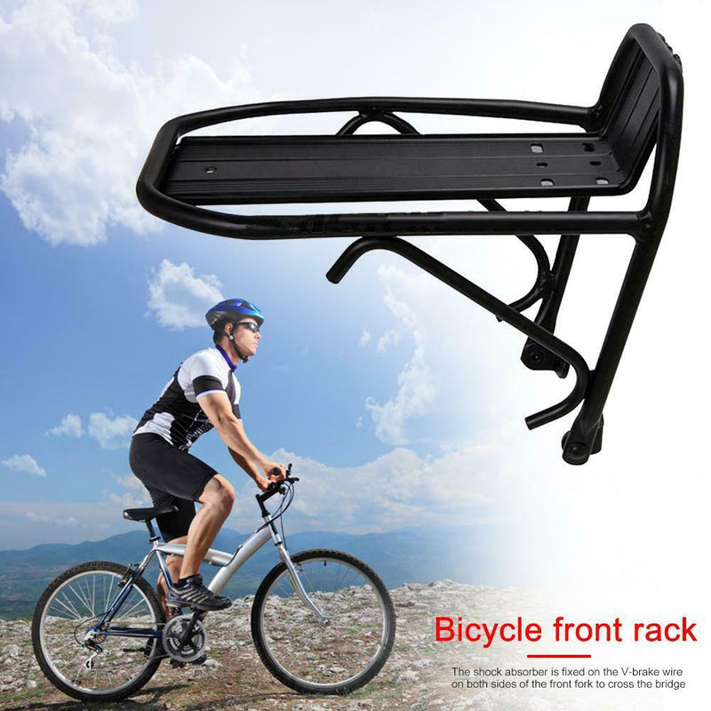 Mountain Road Bike Front Pannier Shelf Bicycle Luggage Carrier Cycling Rack