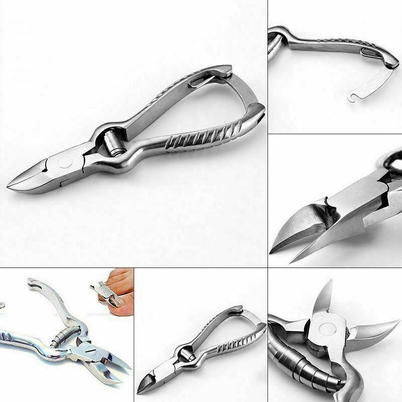 Professional Steel Duty Thick Toe Nail Clippers Plier Ho Podiatry Chiropody Q2Q9