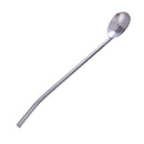 8.4 Stainless steel hollow circle tube straw stirrer spoon B5N1