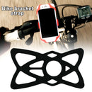5pcs/set Bike Phone Holder Soft Silicone Elastic Strap Stand Hands Free Non Slip