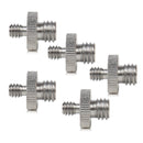 5x fit for Flash Tripod Monopod Ballhea 1/4" to 3/8" Male Threaded Screw Adapter