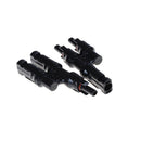 1 pair Solar Panel MC4 T/ Y Branch Connectors Splitter Coupler MMF and FFMSR FT