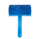 Rubber Wood Graining Pattern Wall Painting Decoration DIY Tool Blue Y7G8