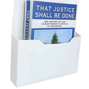 2 Pack Magnetic File Holder - Paper Holder, Pocket Organizer,Hanging Wall F
