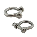 5x Stainless Steel Screw Pin Anchor Shackle Bow Rigging European Style SNJ