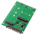 2.5'' Hard Drive Adapter M.2 NGFF MSATA SSD To SATA3.0 Converter Board