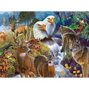 5D DIY Full Drill Diamond Painting Forest Animals Cross Stitch Embroidery