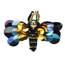 Sequins Beading Bee Patches Sewing On Patches Applique Badge Garment DIYCraft ME