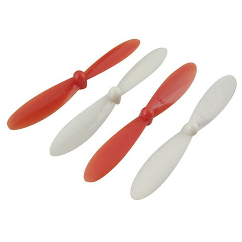 20 Pcs White&Red Durable Propeller for Hubsan X4 H107L H107C H107D RC Drone