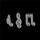 3pcs Note Design Metal Cutting Die For DIY Scrapbooking Album Paper Cards Z