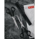 Hairdressing Hair Cutting Thinning Scissors Thinners Razor w/ Comb Set