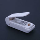 Mini Portable Handy Plastic Bag Sealer Sealing Machine Household(White)
