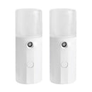 2x USB  Facial Mister Face Mist Sprayer Makeup Face Body