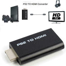 PS2 to HDMI Video Converter Adapter with 3.5mm Audio For HDTV Output Monito I5P6