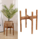 Plant Stand Solid Wood Nordic Style Indoor Flower Pot Holder Home Decor Modern