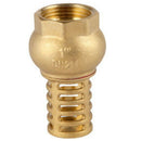 1 Inch Dn25 Internal Thread Brass Water Foot Valve Foot Pump Brass Internal