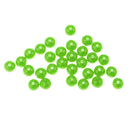 30 Pieces 6mm Fishing Large Fishing Beads Carp Fishing Stop Rigs Beads Green