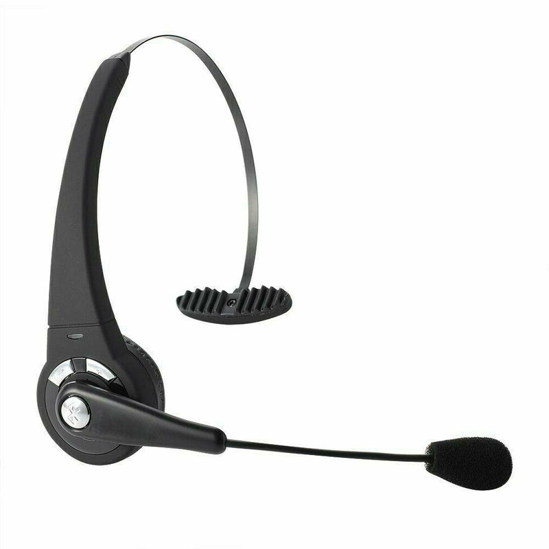 Wireless Headset Headphone Noise Cancelling w/ Mic for Driver Truckers bs