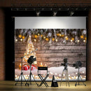Xmas Theme Backdrop Background Table Cloth Studio Photographic Props Home Decor