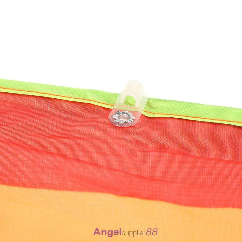 95x190cm Triangle Flying Rainbow Outdoor Sports Beach Kite Kids Summer Wind Gift