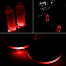 1pc LED Universal Car Cup Holder Pad Mat Auto Interior Atmosphere Light Re USE