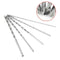 5Pcs Drill Bit Extra Long Straight Shaft Drill Bit for Metal Wood Newest Useful