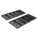 30 Pcs Grid Divider Tray Aquarium Fish Tank Filter Bottom Isolation Board