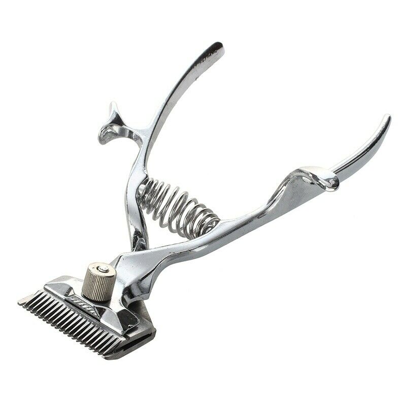 Old Fashion Manual Clipper Haircut Hand Push Low Noise Non-Electric Hair Cu