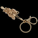 Rhinestone Crystal Keyring Charm Pendant Purse Bag Key Ring Chain Keychain