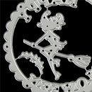 Halloween Witch Metal Cutting Dies for DIY Scrapbooking Album Paper Card Deco FT