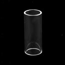 Durable Guitar String Slides Bass Cylinder Bright Tone Bar Transparent