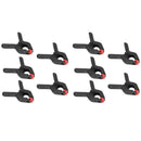 2inch Background Clips Photo Studio Accessories Backdrop Clamps (Red 10pcs) A