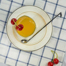 Musical Note Stainless Steel Coffee Spoon Ladle Dessert Honey Spoons Long H D5N9