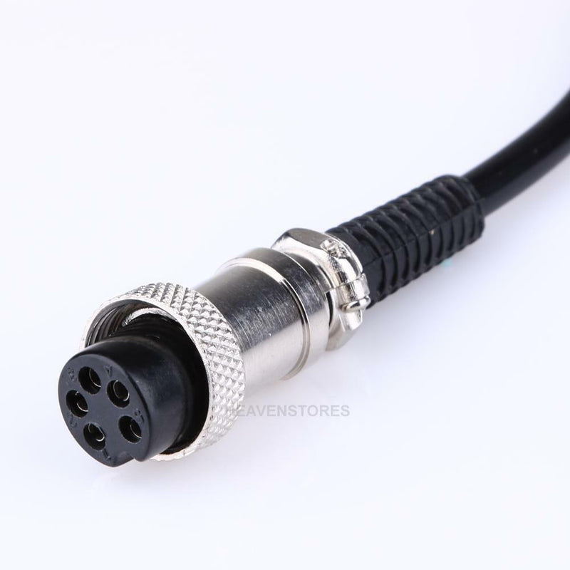 936 Electric Soldering Solder Iron Station 5pin Welding Hot Gun Tools 50W 24V