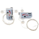 2pcs LED Bicycle Bike Cycling  Lights Auto Open & Close Wheel Spoke Light Strin@