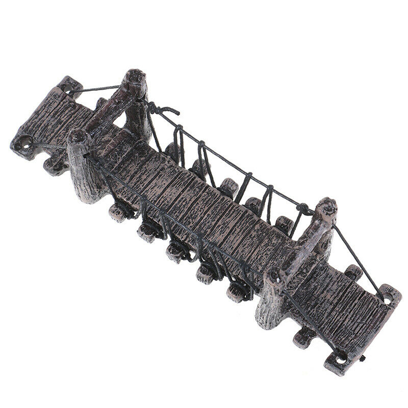 1PC Imitation Bridge Decor for Aquarium Ornaments Fish Tank Landscape Bridge FT