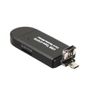 3in1 Card Reader USB-C Type C /USB/Micro USB/OTG TF SD MMC For Macbook PC Phone