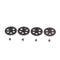 8PCS Upgrade Shaft Gear Spare Parts for Visuo XS809 XS809HW XS809HC RC Drone Kw